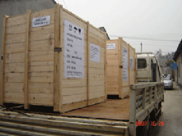 GS系列灌漿泵起運老撾南立電站.jpg